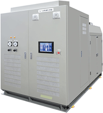 磁気浮上式高速電動機直結単段ターボブロワ