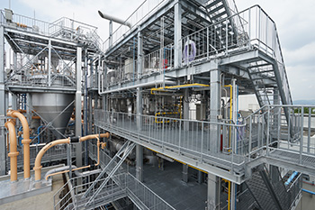 Pressurized Fluidized Bed Incineration System